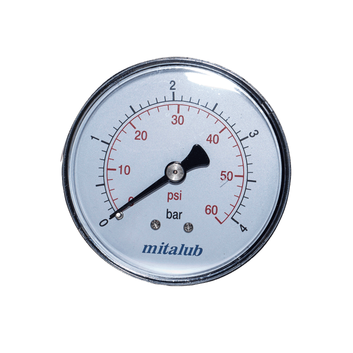 Metal Gövde Arkadan Manometreler