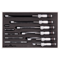 0...150x0.01mm 6prç.DışÇap MikrometreSet