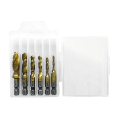 6 Parça Bits Uçlu Kılavuz Matkap Ucu Takımı