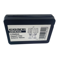 4 Parça Hasarlı Vida Çıkarıcı Takımı