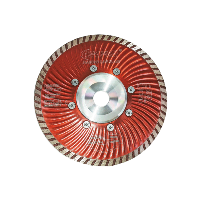 Flanşlı Turbo Kanallı Elmas Daire Testereler
