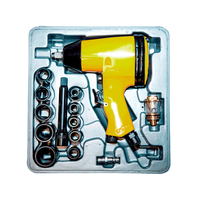 1/2inç 32 kg. 7000 RPM Havalı Somun Sökme Seti