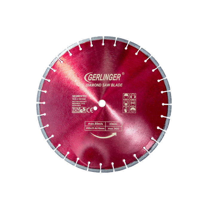 Beton - Granit İçin Elmas Daire Testereler