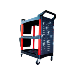 3 Raflı Aksesuarlı Alet Taşıma Arabası