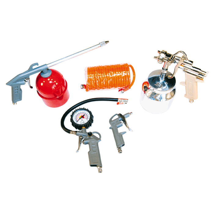 5 Parça Hortumlu Hava Tabanca Seti