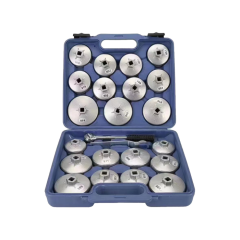 23 Parça 1/2inç Alüminyum Filtre S/T Kapak Seti