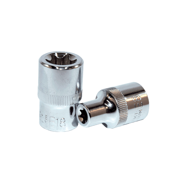 1/2inç E Tipi Torx CrV Lokmalar