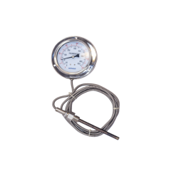 3/4inç 150x200 mm. 3m. Kapilar Paslanmaz Termometre