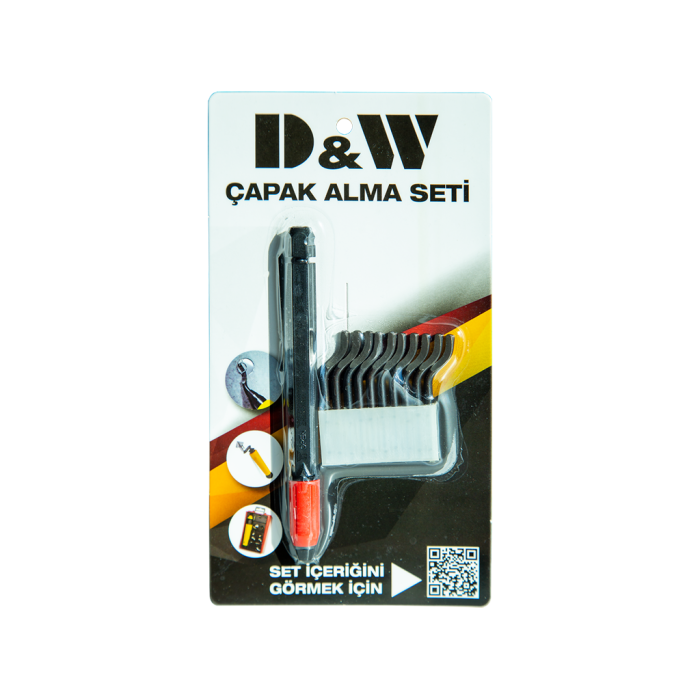 10Ad. Bıçaklı PlastikTutuculu Çapak Alma