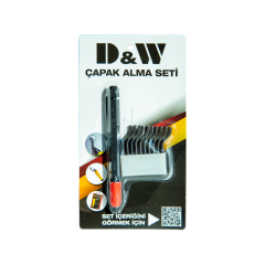 10Ad. Bıçaklı PlastikTutuculu Çapak Alma