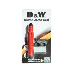 10Ad.E200 Bıçaklı DDM Çapak Alma Seti-Kısa Boyun