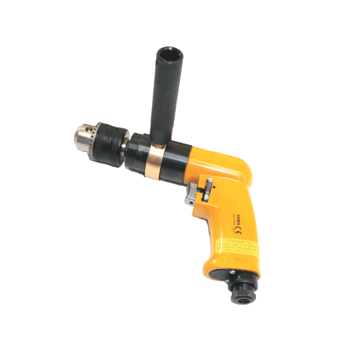 13 mm. 800 RPM Kabzalı Ağır Tip Havalı Matkap