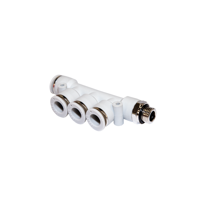 1/4inç 10 mm. IPKD-G Yandan Dişli Union Dağıtıcı