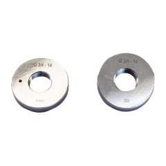 G3/4inçx14Gaz Diş Halka Mastar-İkili Takım