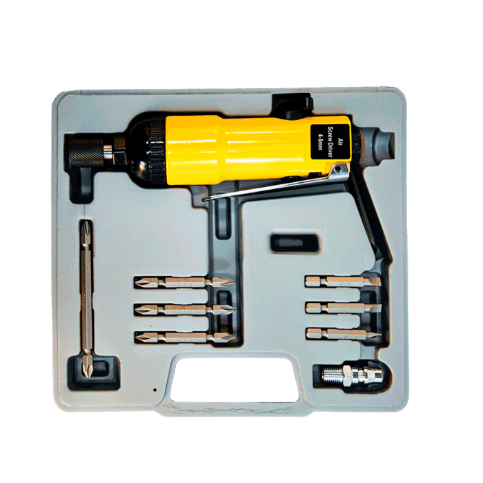 5 mm. 8000 RPM Düz Tip Havalı Tornavida Seti