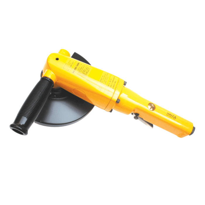 180 mm. 7000 RPM Havalı Profesyonel Taşlama