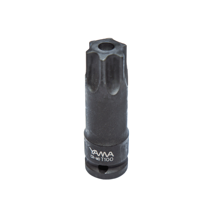1/2inç T100 CR-MO Altı Köşe Delikli Torx Lokma