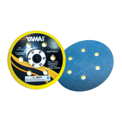 6.0inç 150x10 mm. 6 Delikli Yapışkanlı Zımpara Tabanı