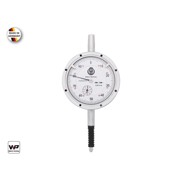WPro Su/Yağa Dayanıklı Komparatör Saati 10x0.01mm