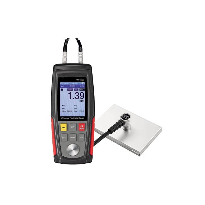 1...225mm Ultrasonik Kalınlık Ölçer